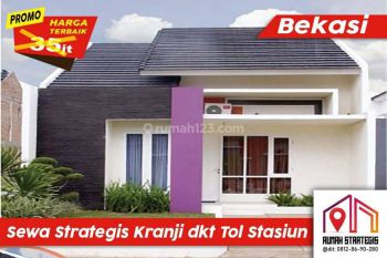 Sewa Cluster Stategis Jl Utama Kranji Bekasi Dkt Stasiun Tol Jkt