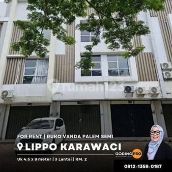 Disewakan Ruko Vanda Palem Semi Karawaci Tangerang