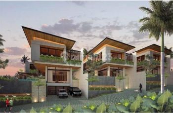 new modern villa unblocked panoramic view in Jimbaran - Bali