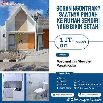 Perumahan modern di gunungkidul harga terjangkau