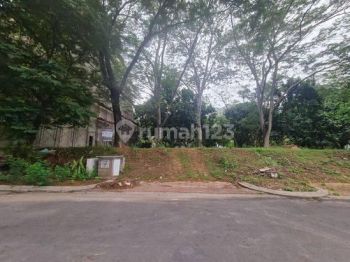 Kavling orchard 448m, timur laut, jalan besar, murah, dekat njop, swimming pool,