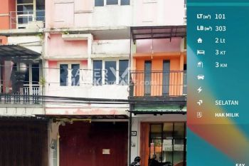 Dijual Ruko 3 Lantai Lokasi Strategis di Mt Haryono Lowokwaru