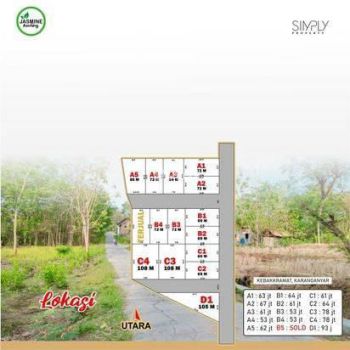 Tanah SHM Pekarangan Alastuwo,Kebakkramat,Karanganyar