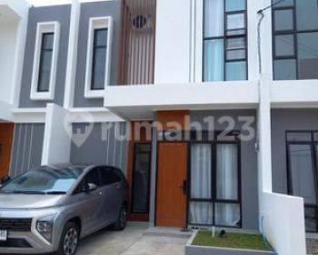 Rumah 2 lantai desain modern minimalis di Sawangan Depok