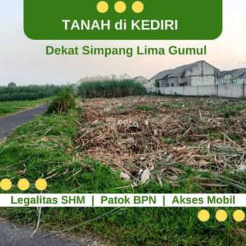 Dijual MURAH Tanah di Kediri