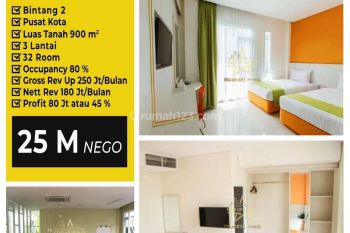 25 M Nego Hotel 3 Lantai di Moh Toha Masih Berjalan Dan Menguntungkan Dengan 32
