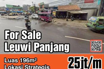 Leuwi Panjang Mainroad - Bandung Kota, Cocok Untuk Usaha/ Kantor/ Ruko