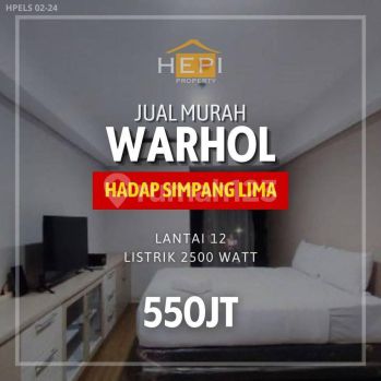 Jual Rugi Apartemen Tengah Kota,Furnish,View Simpang Lima Apartemen