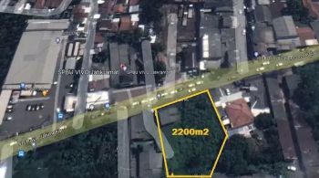 Dijual Lahan Komersial , Luas 2200m2 di Jl.JatiKramat, Bekasi