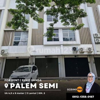 Disewakan Ruko Vanda Palem Semi Karawaci Tangerang