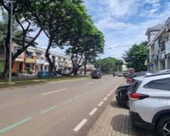Ruko Crystal Gading Serpong Hadap Jalan Raya Summarecon Murah