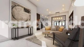 Sewa Min 2 Tahun Villa Japandi Style Furnished 2 Lantai 3 Kamar Puri Gading