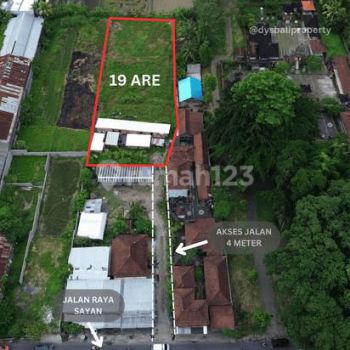 For Sale Leasehold Land Very Rare With Ricefield View And Near Four Season Ubud