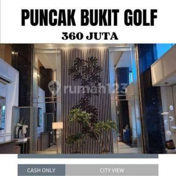 Dijual Murah Apartemen Puncak Bukit Golf