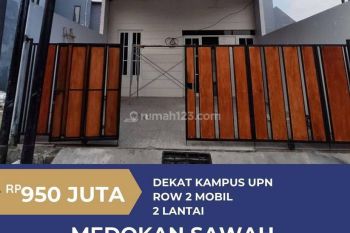 Rumah Baru 2 Lantai Medokan Sawah Timur Layout Super Lega
