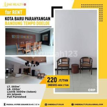 For Rent KBP Bandung Tempo Doeloe