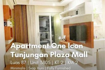 Apartment One Icon, Tunjungan Plaza Mall, Full Furnish