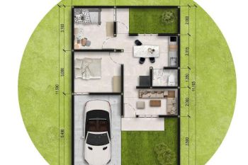 Dijual Rumah Tipe 45 Komersil Lokasi Jalan Bambang Utoyo