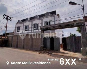 Rumah Baru Komplek Adam Malik Residence Jalan Sekata Adam Malik