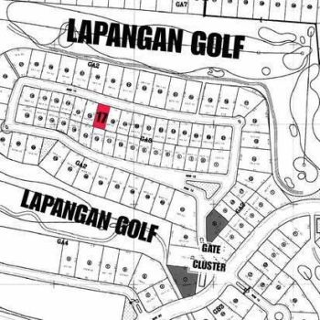 Tanah Citraland Bukit Golf International Masuk Cluster Dekat Gate