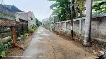 Disewakan tanah akses 2 mobil dekat pasar burung rawalumbu