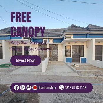 Hunian di Gedangan Keren Abis Spesial Buat Lu Dapat Kanopi Gratis
