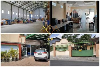 Disewakan Gudang & kantor Luas akses tronton
