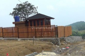 Tanah kavling siap bangun villa, di puncak dua, udara sejuk