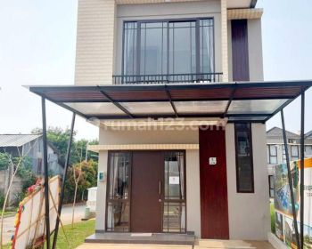 Rumah Jatiasih 2 lantai Fasilitas terbaik dalam cluster Rumah