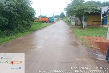 Tanah Dijual Murah Lokasi Strategis deket Stasiun Cisauk,.