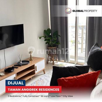 Turun Harga, Fully Furnished, Taman Anggrek Residences, 2 Bed, Low Floor