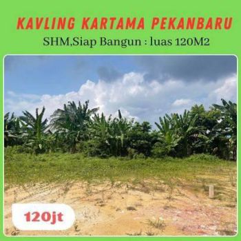 Tanah Kartama View, SHM: Dekat: Dekat Ke Jl Kaharudin