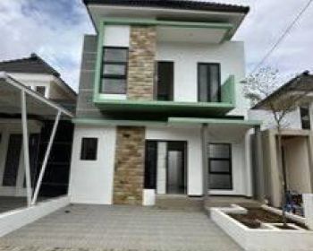 Rumah Baru GRESS + ROOFTOP Selangkah dari Exit Toll Sawojajar