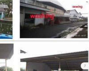 Ex Pabrik Garmen Multiguna di Jalan Raya Cidahu Sukabumi