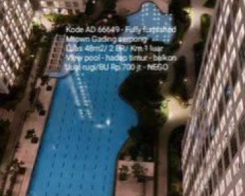Jual rugi aparteme Mtown 2 BR fully furnished @Gading serpong