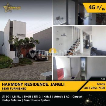 Rumah di Harmony recidence jangli jl Burangrang 2 Lantai Baru