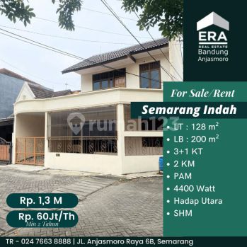 Disewakan Rumah 2 Lantai Hook Semarang Indah Semarang Barat