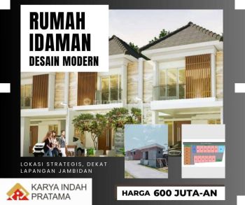 Rumah Modern, Di Banguntapan, Dekat Kampus Uad,giwangan,kotagede