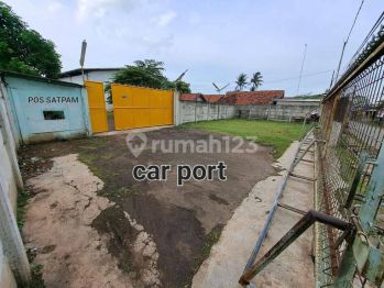 Tanah Dan Bangunan Gudang di Jual Daerah Sepatan Timur Kedaung Barat Tangerang