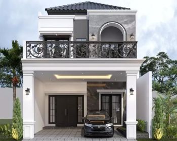 rumah mewah di sengkaling dekat kampus UNMUH suasana villa