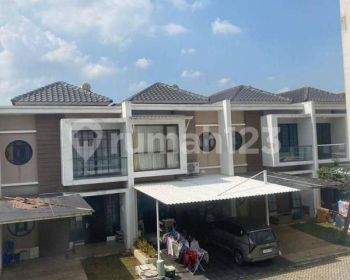 Sewa rumah cluster 2 lantai SHM dengan fasilitas nyaman