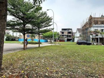 Jual Cepat Kavling Hoek Palm Spring Jakarta Garden City Dekat Pintu Masuk
