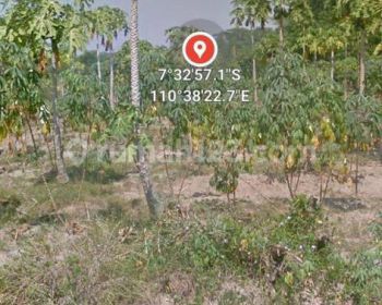 Dijual Tanah Zona Kuning Lokasi Boyolali Luas 1ha