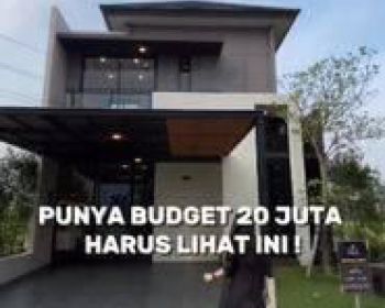 Dijual Rumah Whitney Greenlake Citraland Wiyung Surabaya 8x18