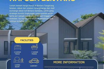 Hafuza Bintaro Rumah Mewah DP 0% Dekat Stasiun Jurangmangu Dan Mall Exchange