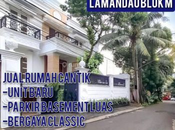 Best Deal Jual rumah brand new parkiran basement Mendawai Blok M