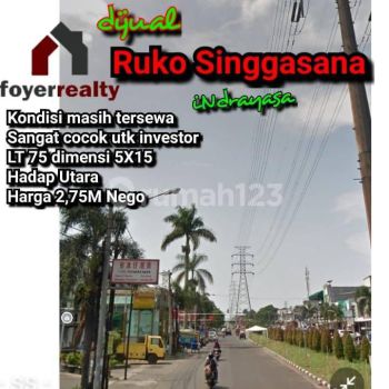 Ruko Jalan Indrayasa Daerah Singgasana Bandung