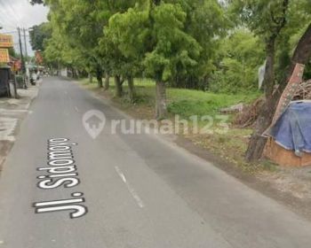 Tanah Murah Strategis Pinggir Jalan Raya Sidomoyo Cebongan