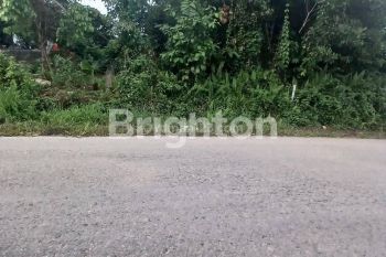 TANAH DATAR TEPI JALAN KM.8 SIAP BANGUN COCOK UNTUK RUMAH PRIBADI ATAU UTARA.