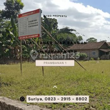 Tanah Jogja Sleman 2jutaan Dekat Ke Bandara Adisucipto Aman